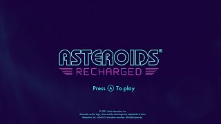 Asteroids Recharged Gameplay Switch [upl. by Clare]