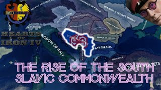 Technocratic Yugoslavia Timelapse  HOI4 RED FLOOD [upl. by Marcia765]