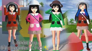 TUTORIAL BAJU KINDERGARTEN CHILD SAKURA SCHOOL SIMULATOR BY REQUEST✨ [upl. by Ahsiral]