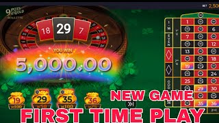 9POTS OF GOLD ROULETTE NEW CASINO GAME FIRST TIME PLAY ▶️ 5000 WIN ONLINE EARN GAME DAILY WIN [upl. by Loutitia446]