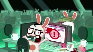 Rabbids Invasion Trailer DE [upl. by Gildus863]