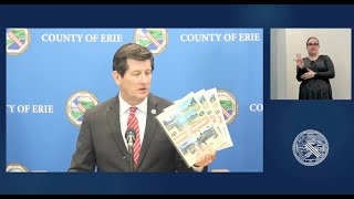 Erie County Executive Mark Poloncarz Presents 2024 Proposed Budget [upl. by James739]