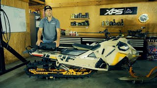 SkiDoo DeepSnow Sled Setup Tips [upl. by Elboa]