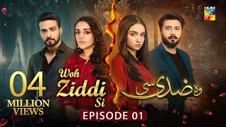 Woh Ziddi Si  Episode 01  22nd September 2024  Aina Asif amp Ali Abbas  HUM TV [upl. by Nhaj501]