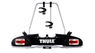 Bike Carrier Towbar  Thule EuroPower with improved bike arms [upl. by Nnairret]