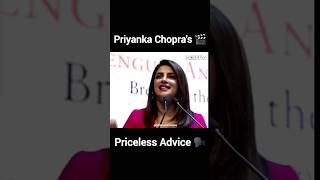 Life Changing Advice From Priyanka Chopra psychology motivation bollywood [upl. by Attikram991]