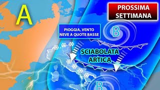 METEO  FORTISSIMA ONDATA DI FREDDO IN ARRIVO [upl. by Haskins]