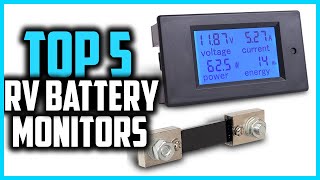 ▶️Top 5 Best RV Battery Monitors in 2024 [upl. by Lehteb]