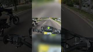 New handbrake on my motorcycle drift motorcycle funny original bozo bikelife gopro gnarly [upl. by Ehudd672]