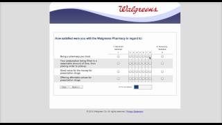 Walgreens Customer Satisfaction Survey [upl. by Anitnemelc987]