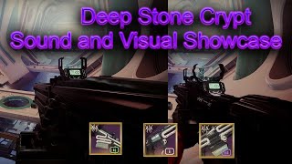 Deep Stone Crypt  Legendary Weapon Sound and Visual Showcase Destiny 2 [upl. by Jb]