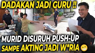 BACK TO SCHOOL JADI GURU DIBECANDAIN TERUS MURID BANDEL GUA SURUH PUSH UP  🤣🤣 [upl. by Saloma]