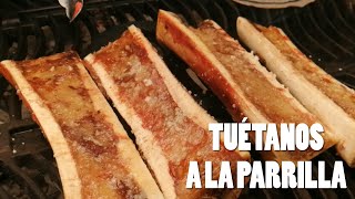 Tacos de Tuétanos a la Parrilla  Asado Mexicano  Los Tarascos [upl. by Phillane]