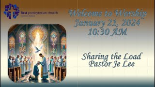 January 21 2024 Worship Service [upl. by Godliman]