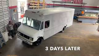 Food Truck Construction of our showroom 2019  How to start a Food Truck [upl. by Osithe362]