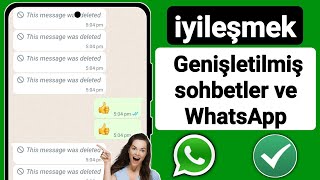 Whatsappda Silinen Mesajları Geri Getirme Nasıl Yapılır [upl. by Roane]