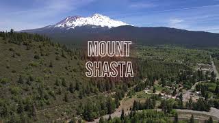 Mount Shasta  California USA  Drone Video SHASTA [upl. by Cecelia]