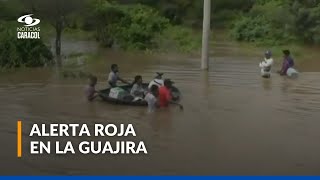 Alerta roja en La Guajira por niveles del río Ranchería y el embalse El Cercado [upl. by Fishbein33]