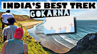 Gokarna beach trek  Gokarna  Kudle beach  Om beach  Half moon beach  Paradise beach gokarna [upl. by Healion]