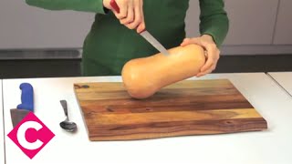 A simple and safe way to cut butternut squash [upl. by Aerdnahc141]