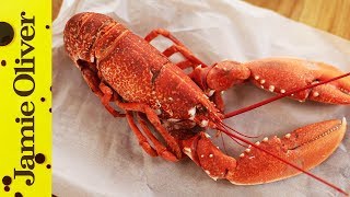 How To Prep Lobster  Jamies Comfort Food  Pete Begg [upl. by Hollie]