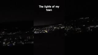 The lights of my town at night lights nightlights town thenightsavicii [upl. by Orlan]