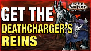 Fast Deathchargers Reins Farming Guide  Stratholme Mount Guide  World of Warcraft Shadowlands [upl. by Donall865]