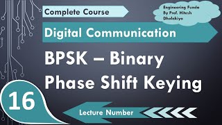 BPSK Binary Phase Shift Keying  BPSK Transmitter  Constellation Diagram of BPSK  BPSK Signals [upl. by Edasalof]