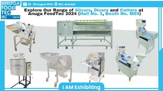 Explore Our Range of Vegetables Washers amp Peelers Dicers Slicers at Anuga Food Tec 2024 BEC Mumbai [upl. by Etnahsal]