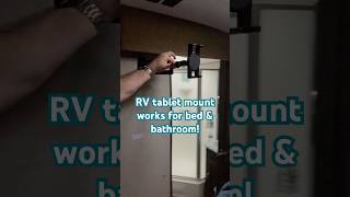 Binge while bouncing from bed to bathroom in an RV 35 tablet mount rvlife rvliving rv shorts [upl. by Saidel]