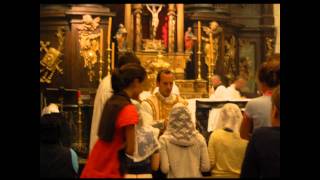 SOUL OF MY SAVIOUR  Catholic Hymn  Traditional Latin Mass [upl. by Fevre]