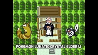 Pokemon Lunatic Crystal v16  Elder Li [upl. by Odlaniger]