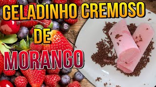 GELADINHO CREMOSO Receita super econômica para você lucrar muito [upl. by Llewej416]