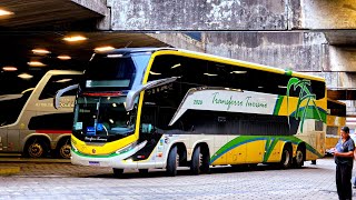 BOMBOU Ônibus Bonitos na Rodoviária de BH Réveillon 20232024 [upl. by Eiznyl]