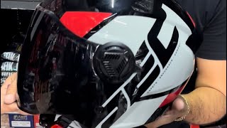 SEC GRID HALF FACE HELMET VISOR REPLACEMENT [upl. by Belier]