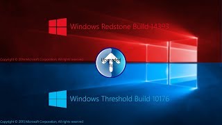 Installing and Upgrading Windows Threshold Build 10176 to Windows Redstone Build 14393 [upl. by Casar]