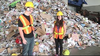 Tour of Londons Recycling Centre [upl. by Rimma]