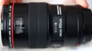 Canon EF 100mm f28L Macro IS USM Lens Review [upl. by Ivanah]