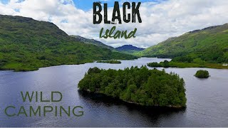 Black Island  Wild Camping  Scotland  4K [upl. by Dylane938]