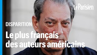 Mort de Paul Auster  quand lécrivain parlait de son amour pour la langue française [upl. by Ahsauqal]