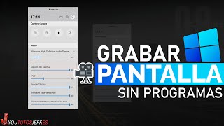 GRABAR PANTALLA Windows 11 Sin Programas 🔵 [upl. by Enaamuj586]