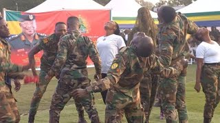 Kwan Pa Band Storms Burma Camp With A Hot 🔥 Entertaining Performance That Got The Soldiers Dancing [upl. by Sidwell]