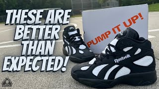 Reebok Above The Rim Pump Vertical Review amp On Feet [upl. by Ycinuq]