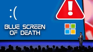 Millions Hit by Blue Screen of Death Epic Microsoft Meltdown [upl. by Noyek88]