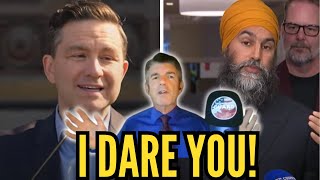 quotPut Up or Shut Upquot Jagmeet Singh Says Pierre Poilievre  Stand on Guard [upl. by Haimirej]