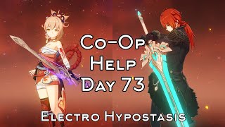 Electro Hypostasis WL7 Coop using Yoimiya Diluc genshinimpact [upl. by Aelegna26]