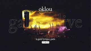 Oklou  galore live  la gaité lyrique june 2022 [upl. by Lorrac]