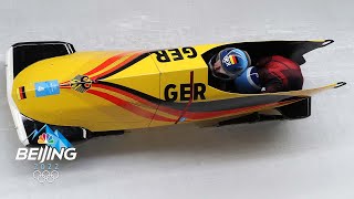 Germany goes 12 Meyers Taylor earns historic bobsled bronze  Winter Olympics 2022  NBC Sports [upl. by Anaeed]