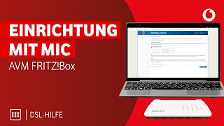 AVM FRITZBox einrichten So einfach geht´s mit Modeminstallationscode MIC [upl. by Eiryk]