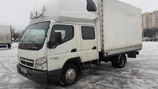 Обзор Mitsubishi Fuso Canter со спальником Lamar [upl. by Aitahs]